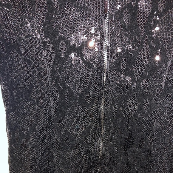 GUESS Alexa sequined black dress - Picture 4 of 5
